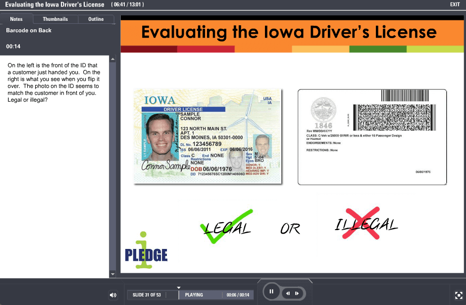 Iowa Driver's License